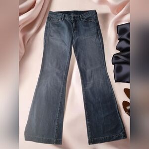 Citizens Of Humanity Dark Blue Wide Leg Jeans